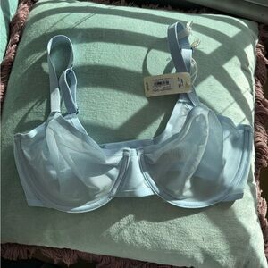 NWT Aerie Balconette Unlined Mesh Bra 32DDD/32F